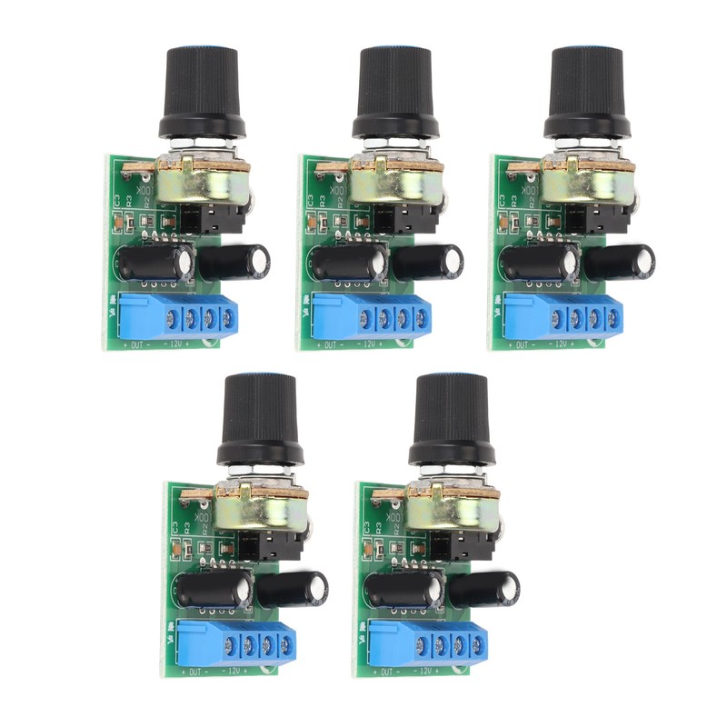 5PCS LM386 Power Amplifier Board Mini 0.5W to 10W Speaker