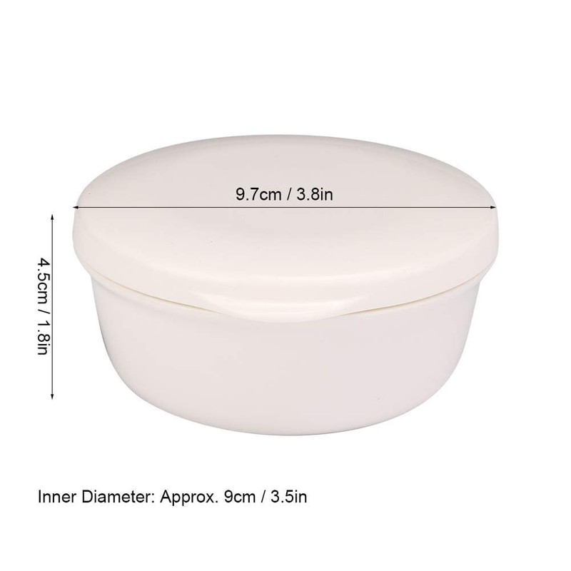 2Pcs Travel Soap Box, Round Soap Case Portable Soap Holder