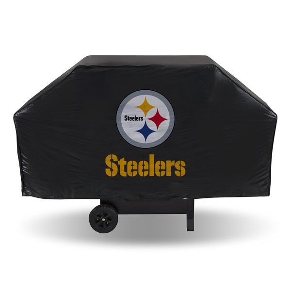 Rico Industries NFL Vinyl Grill Cover, Pittsburgh Steelers , 68 x 21 x 35-inches