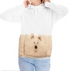 Fleece Waist Wrap Hot Water Bottle & Cover 1lt Brown
