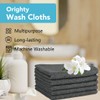 Orighty Wash Cloths Bulk Towels Set 200 Pack, Highly Absorbent