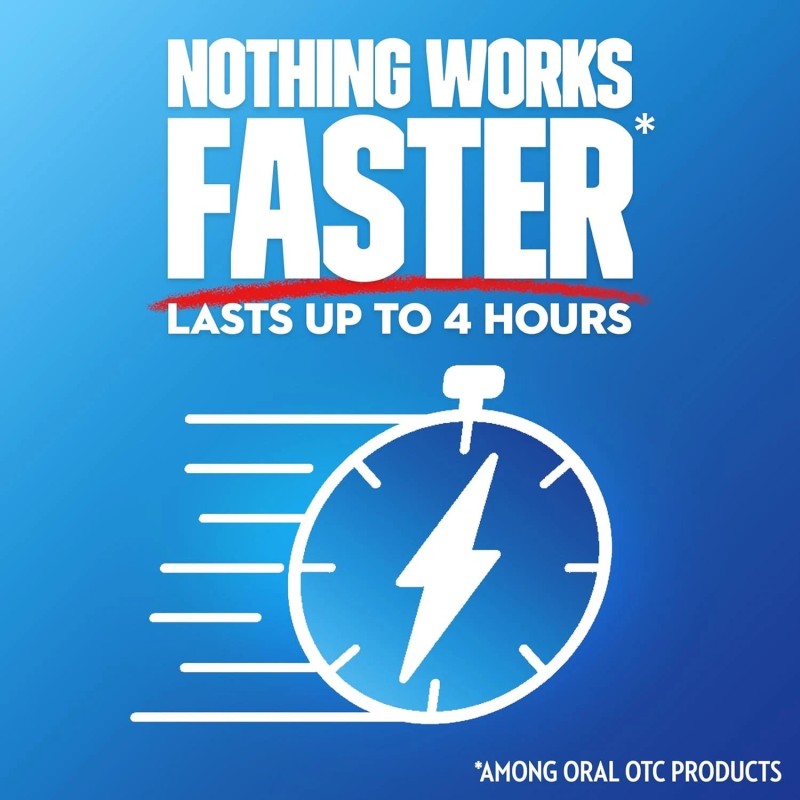 Mucinex FastMax Cold Flu Sore Throat Relief Liquid Fluid Ounce,