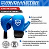 RingMaster Sports Karate Gloves Mitts Martial Arts Punch Training Sparring