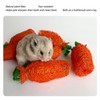 Rabbit Loofah Carrot Toys Natural Funny Teeth Grinding Bite Resistance