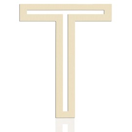 Wooden Letters 12 Inch,1/5 Inch Thick Large Wood Letter T Cutouts Unfinished Wooden Alphabet Letters for Wall Decor Crafts DIY Painting Birthday Party Nursery Holiday Big Home Decorations