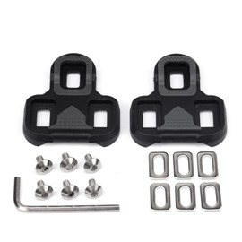 Road Bike Cleats for Look KEO Grip Cleat Bike Cleats with Anti-Slip Rubber Bicycle Cleats Set Compatible with Look Keo Cleats for Indoor Outdoor Cycling Shoes