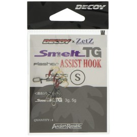 パームス(Palms) スメルトTGフラッシャー アシストフック マイクロシングルS. STFAHMS#S