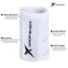 Drop Shot Long Wristband with 02 Units (White)