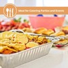 Homeshopa Aluminium Foil Trays, 4 Pack Medium Disposable Meal Prep