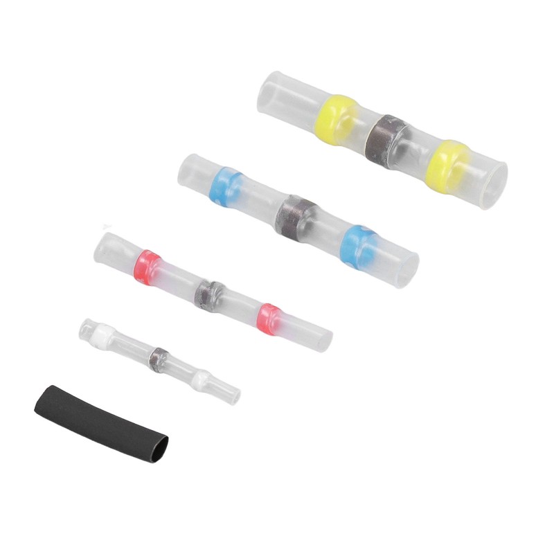 Solder Seal Wire Connectors Heat Shrink Tubing Kit Marine Insulated