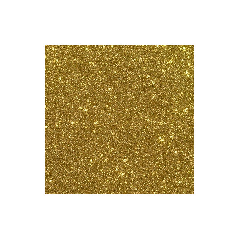 SISER GLITTER Gold Heat Transfer Vinyl (Tshirt HTV) 12 Inch