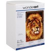 Wonderart Lion Latch Hook Kit, 27" X 40"