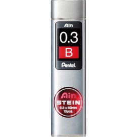 Pentel 0.3mm Ain Stein B Refill Lead