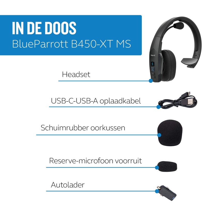 BlueParrott B450-XT MS 204305