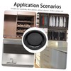 COHEALI 6pcs Cabinet Soffit Ventilation Covers Vent Hole Mesh for