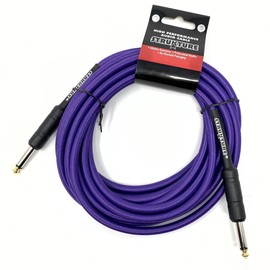 New Strukture SC186PP 18.6' ft. Instrument Cable, Woven, Purple