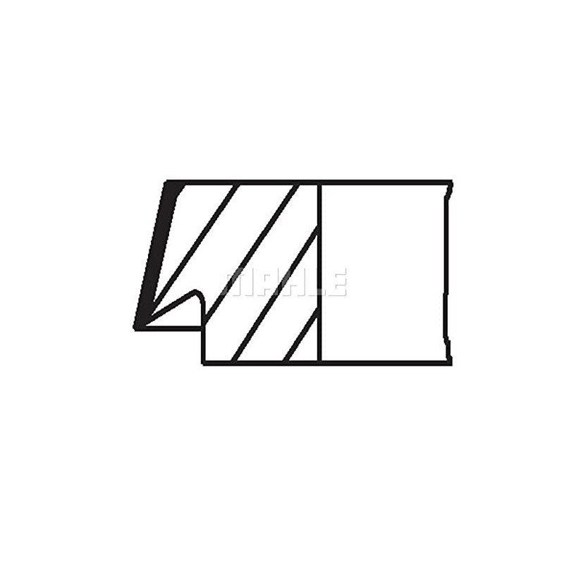 Mahle Original 012 18 N0 Piston Ring Set