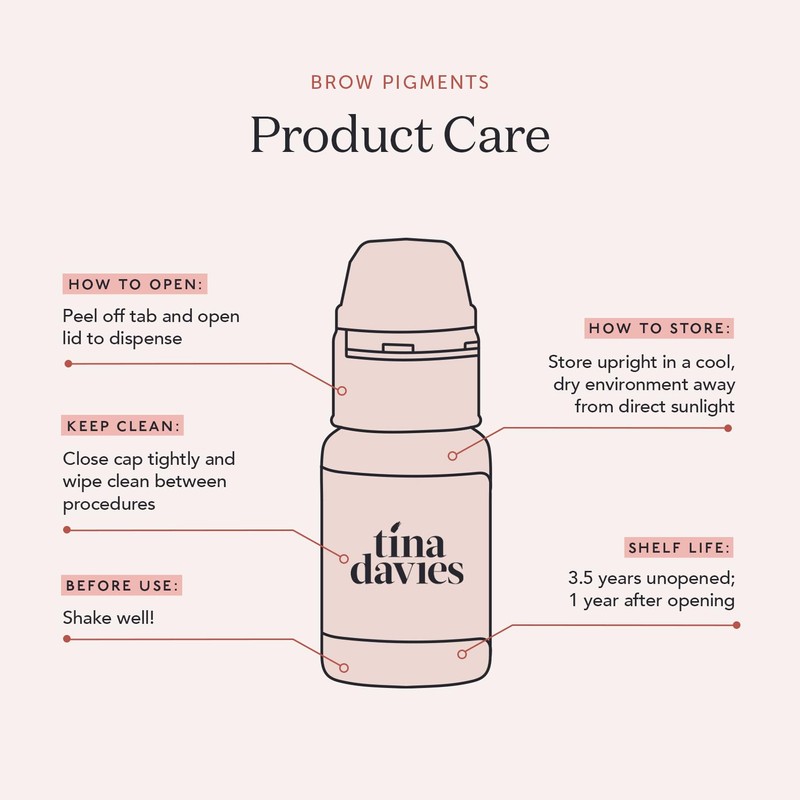 Tina Davies Professional X Perma Blend Brow Pigment - Permanent