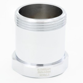 BLUMKRAFT Metal Adaptor for Albert Radiator M30 x 1.5 (Prototype) to M30 x 1.5 for Thermostat/Thermostat Head M30 x 1.5 Male
