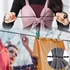 Portable Travel Clothes Washing Line Clothesline Extendable Elastic Clothesline Cup