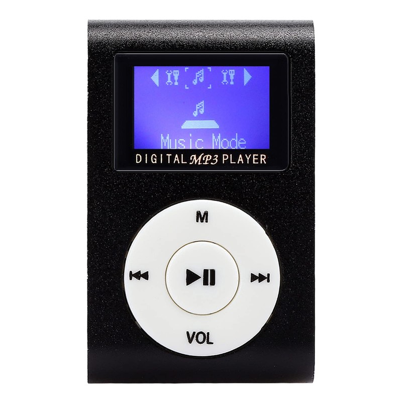 Mini Portable MP3 Music Player with 0.79" LCD Screen Metal
