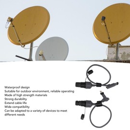 POE Injector, Dishy Cable Adapter to RJ45, 120W Passive POE Injector, DC Step UP Converter 12V to 48V, Ethernet Adapter for Dishy V2