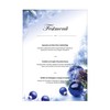 SIGEL DP034 Christmas writing paper "Blue Harmony", A4, 90 gsm,