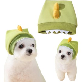 Quiet Ears for Dogs and Cats Pet Soothing Hat Dog Ear Muffs Noise Dog Hats Pet Ears Warm Dog Ear Cover Winter Hat Dogs Head Wrap for Small Dogs Cats Pets (Green, L)