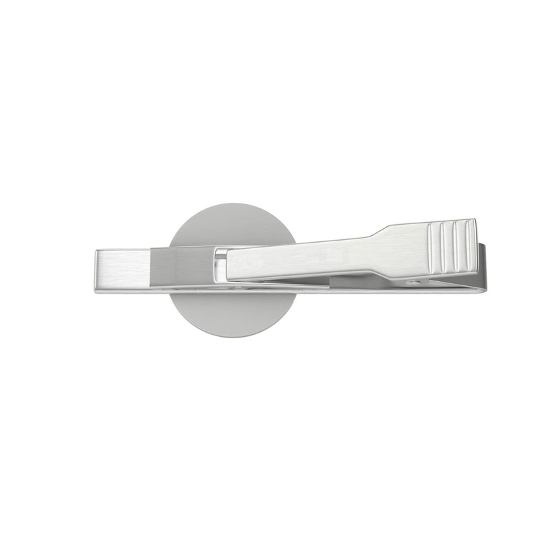 Thin Green Line Flag Silver Tie Clip Tie Bar Veteran