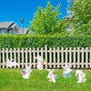 17PC Easter Decorations Happy Easter Yard Signs with Stakes Large
