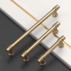 10 Pack 10 Inch(254mm) Champagne Bronze Cabinet Pulls Heavy-Duty Solid