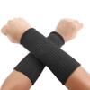 VOBOR Forearm Protection, Black Anti-Cut Arm Guard for Glass Making,