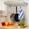 LJY 10-Pack Polished Metal Clip Type Hanging Hooks, Holds up