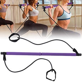 Pilates Stick, banda de resistencia portátil de pilates, banda elástica para yoga, equipo de ejercicio multifuncional, entrenamiento de expansión de p