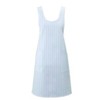 (nagaire-ben) nagaileben Women's Stripe Apron emitto White Robe SR – 16  -