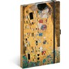 NOTIQUE Lined Notebook with Elastic Band, 13 x 21 cm,