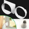 150MM Portable Air Conditioner Window Exhaust Duct P-ipe Hose Interface