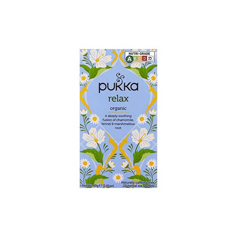 PUKKA Organic Herbal Relax Tea, 20 CT