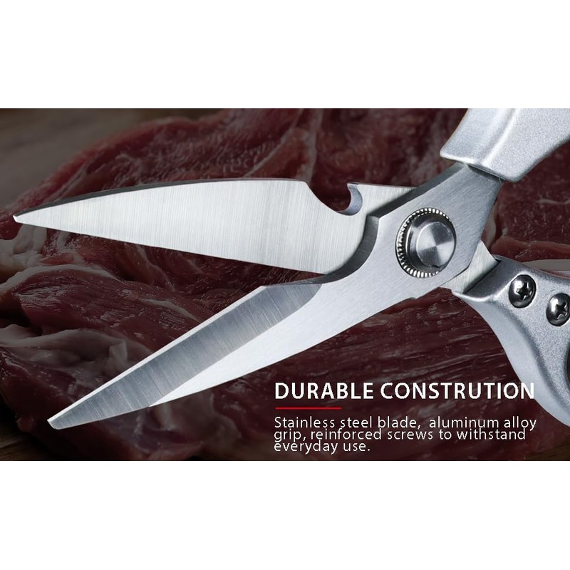 Generic Heavy Duty Kitchen Shears, Dishwasher Safe, Sharp Cutting for