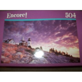 Mega Puzzles Pemaquid Point 504 Piece Jigsaw Puzzle