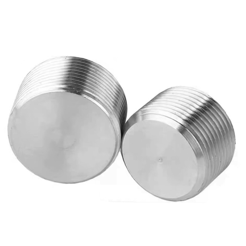 Goldpea Stainless Steel 316 Hex Socket Plug, 1/4" NPT Male,