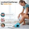 Comfytemp Ankle Ice Pack Wrap, Refillable Wearable Ice Bags for