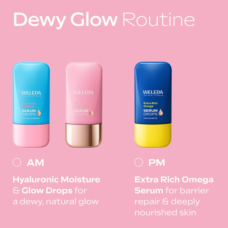 Weleda Glow Perfecting Face Serum Drops with Licorice, Facial Serum