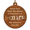 Thank You Gifts - Coach Baseball Ornament for Coaches -