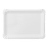Extiff - Pack of 20 White Cardboard Bowls, Pastry or