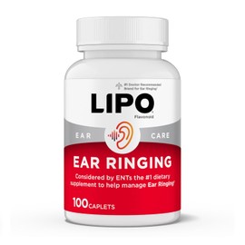 Lipo-Flavonoid Plus 100 Caplets - Vitaminas esenciales - Bienestar auditivo - Hecho en USA