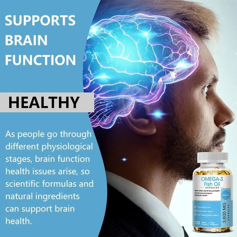 Premium Omega 3 Fish Oil Capsules – EPA DHA Nutritional
