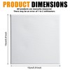Pack of 10 Canvas for Painting, 15 x 15 cm