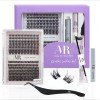 US Local Stock DIY Segment Eyelashes Individual Lash Extension Mega