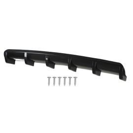 93cm Rear Bumper Diffuser Carbon Fiber Pattern Sporty Style Shark Fin Chassis Deflector Universal Replacement For Benz W117